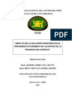 Tesis "Impacto de La Inclusión Financiera en El Crecimiento Económico de Las Mypes de La Provinci