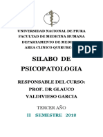 Silabo Psicopatologia 2018