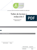 Taller de Lectura y Redaccion I