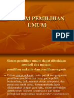 Sistem Pemilihan Umum