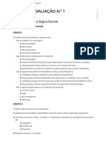 Testes de Avaliação (Com Soluções) PDF