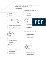 Ejercicios de Quimica Organica