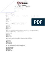 Ensayo Simce N 2 Ciencias Naturales 6 Basico