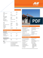 400 Series Telescopic Boom Spec Sheet