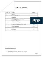 Table of Content: Research Objectives