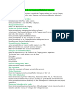 Scaffold Safety Procedure