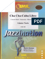 Cha Cha-Cuba Libre. Partitura.