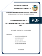 Informe Huinac - Practicaspre-1