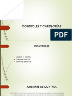 Controles y Categorías