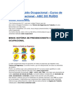 Curso de Ruído Ocupacional Online