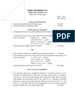 Surveying Model Question