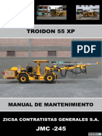 Manual de Mantenimiento Troidon 55 XP JMC-245 PDF