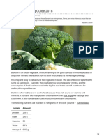 Broccoli Farming Guide 2018