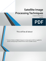 Satellite Image Processing Techniques