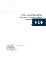 ZTE-SJ-20141112111012-002-ZXA10 C300M&C350M (V3.1.2) Multi-Service Access Equipment 