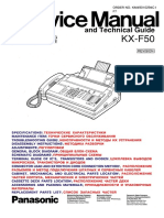 Panasonic (kx-f50) PDF