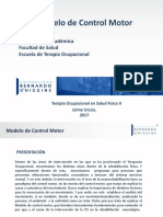 TERAPIA OCUPACIONAL - Modelo de Control Motor