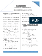 Ecuaciones Diferenciales Exactas