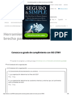 Herramienta Gratuita de Análisis de Brecha para ISO 27001