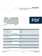 Datasheet Borne Siemens