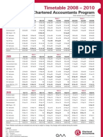 Cap Timetable 2008-2010 040408