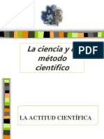 CIENCIA y METODO CIENTIFICO