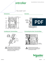 Terminal Base TB-ASP-W1 - Installation Instructions