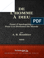 A. B. Routhier - de L'Homme A Dieu PDF