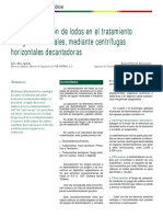 Deshidratacion de Lodos PDF