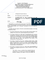 (Memo 2013-74) Clarification On Moratorium On Tree Cutting Permits PDF