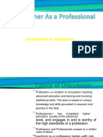 Introduction To Education