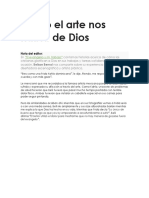 Cómo El Arte Nos Habla de Dios