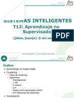 Ssii t12 Aprendizajenosupervisado PDF