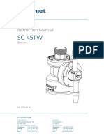 SCANJET General Instruction SC 45TW PDF