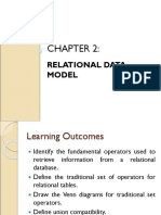 CHAPTER 2 (Relational Algebra)