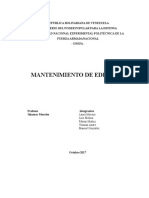 Mantenimiento de Edificios