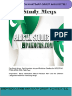 Pak Study Mcqs PDF