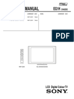 Sony kdl-46x4500 kdl-55x4500 Chassis Eg1h Taiwan PDF