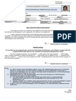 Declaration and Attestation: Last Name First Name Middle Name (Mm/dd/yy)