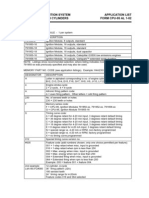 Altronic Cpu-95 Ignition System Application List Medium Engines, 2-18 Cylinders FORM CPU-95 AL 1-02