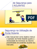 Manual de Segurança PONTE ROLANTE