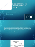 Relaciones Constitutivas Del Elemento Resorte, Inercia y