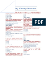 Design of Masonry Structures