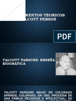 Fundamentos Teoricos Talcott Person