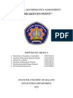 Financial Mathematics Assignment