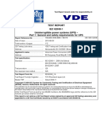 Test Report Iec 62040-1 PDF