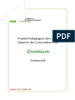 Licenciatura em Quimica 2018 PDF