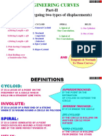 Engineering Curves: Part-II (Point Undergoing Two Types of Displacements)