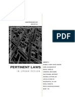 Pertinent Laws in Urban Design