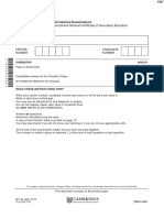 June 2015 (v1) QP - Paper 3 CIE Chemistry IGCSE